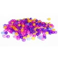 thumbnail image 5 of Huanledash 100Pcs/Bag Acrylic Pony Beads Color-Changing Glow in The Dark Exquisite Mixed Colors Round Beads DIY Making Accessories Bracelet Necklace Making Loose Beads Craft Supplies, 5 of 8