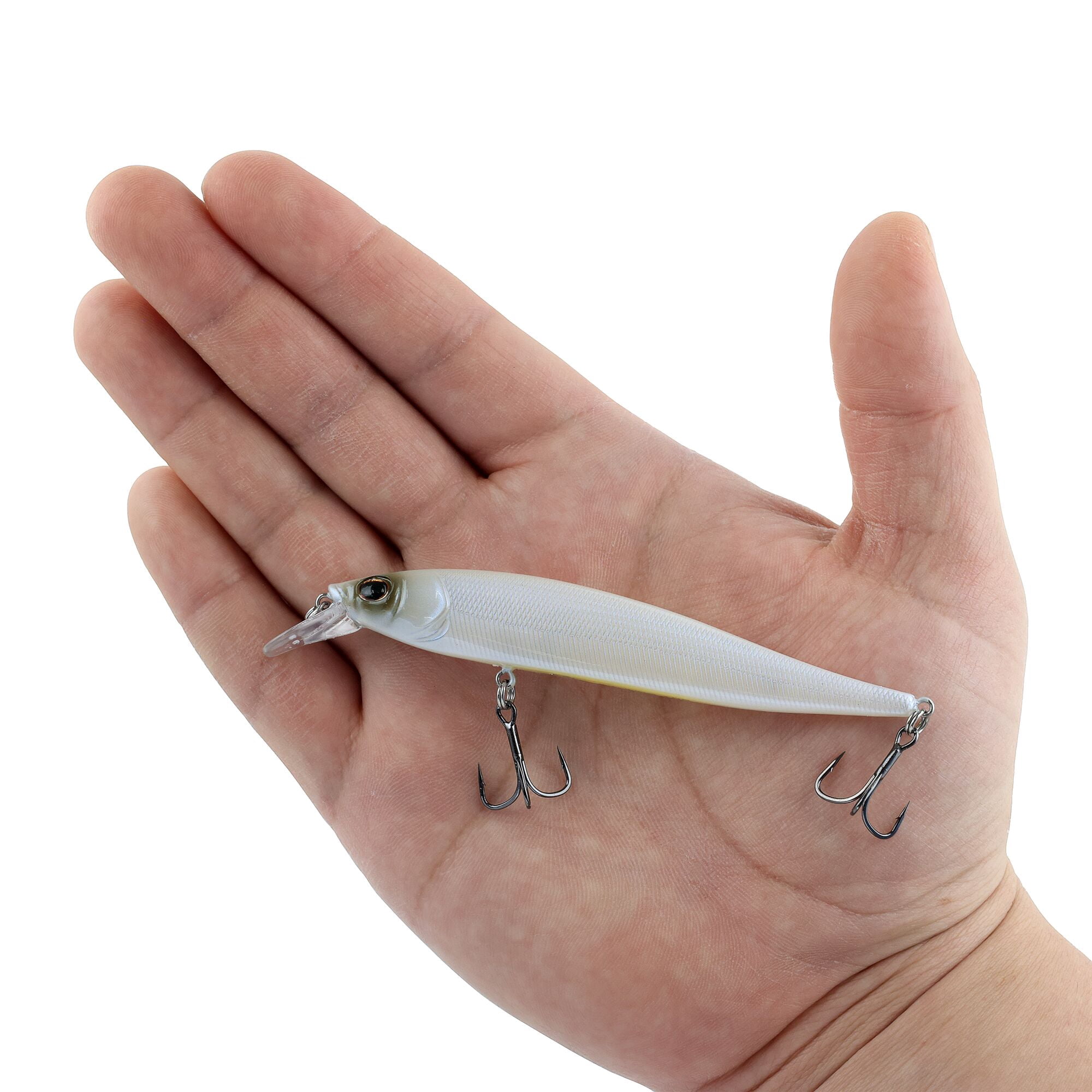 Berkley Stunna, 3 in, Jerkbaits, French Pearl OB (1 Count)