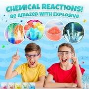 Huge Wave Science Kits for Kids Age 8-12, 14 Science Experiments for Kids 9-12, Education Volcano Science Kit,Christmas Gifts Chemistry Lab Scientific Tools, Chemistry Set for Kids 5-10 8-12