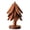 Walnut, variant on Wooden Tree Trivet Set,Natural Christmas Tree Trivet with 4 Wooden Trivets & 1 Stand Like A Christmas Trees Kitchen Counter Decor,Wood Hot Pad Holder for Plates, Dining Table Protection.