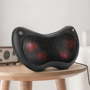 Shiatsu Neck Back Massage Pillow with Heat, Deep Tissue Kneading Massager for Shoulder, Lower Back, Leg, Foot, Muscle Pain Relief, Best Relaxation Gifts in Home Office and Car