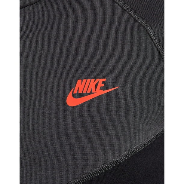 Men's Nike Sportswear Tech Fleece Grey/Blck Full Zip Hoodie