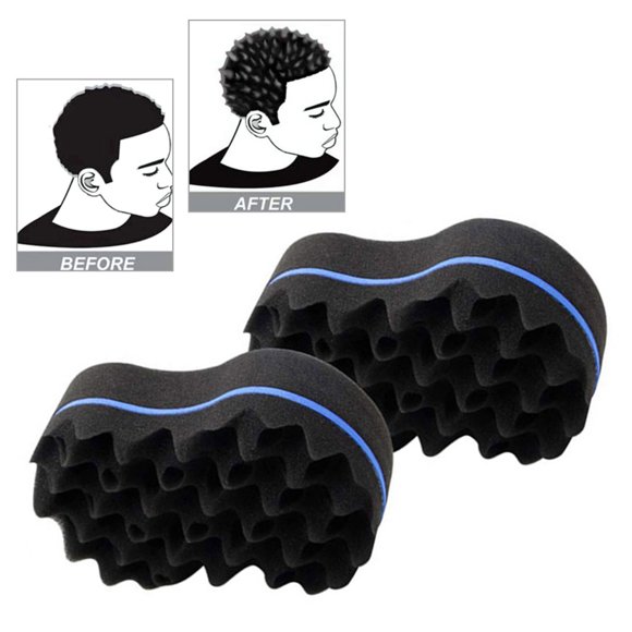 Afro Curl Sponge, Flexible Hair Twist Sponge for Hair Salon