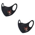 thumbnail image 3 of Ruiboury Christmas-Themed Cosplay Facial Mask Dustproof Elastic Ear Wearing Face Cover with Filter Type C B 2Set, 3 of 6