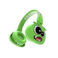 thumbnail image 1 of Audífonos de diadema inalámbricos Gadgets and Fun para niños diseño de monstruos color Verde, 1 of 3