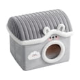 thumbnail image 2 of S SERENABLE Lit pour Chaton Cachette pour Chats d'Intérieur Coussin d'Hiver Lavable Lit pour Animaux m, 2 of 9