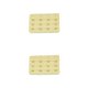 thumbnail image 4 of Sonducket Correa de extensión Extensores de sujetador Hebilla 4 Gancho Sujetador Transpirable Práctico Puntada apretada 3 Filas Ropa interior amarillo claro 2piezas, 4 of 6