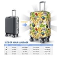 thumbnail image 6 of Haiem Animals Luggage Cover Printed Suitcase Covers for Luggage Elastic Washable Suitcase Protector Fits 18-32 Inch Luggage-Medium, 6 of 9