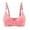 Pink, variant on Wirefree Comfort Bra Seamless Unlined Soft Cup Lightweight Support Everyday Wear T Shirt Full Coverage Non Padded, 90, Red