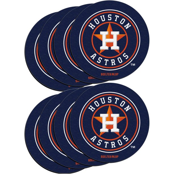 MLB Houston Astros 8Pack Neoprene Car Coasters