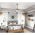 thumbnail image 6 of Hunter - Swanson Indoor Ceiling Fan With Light, 44-inch, Matte Silver, Traditional-style, 4-speed, Energy Star, 52780, for Living Rooms, Bedrooms, 6 of 16