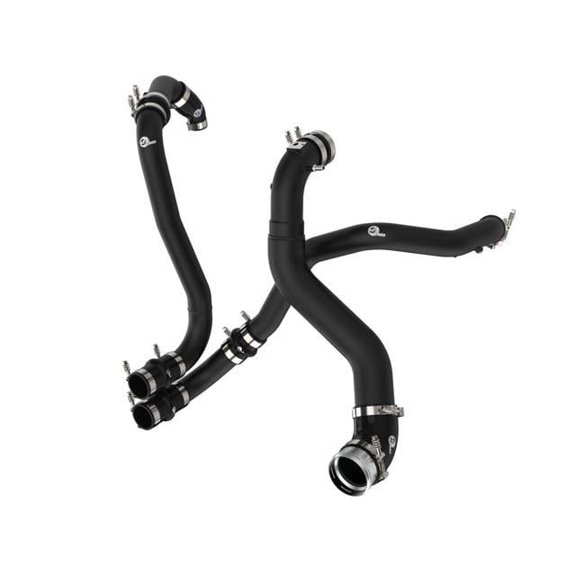 aFe Power BladeRunner 3 IN Aluminum Hot and Cold Charge Pipe Kit Black Fit Ford F-150/Raptor 21-22 V6-3.5L (tt) 46-20514-B Fits select: 2021-2022 FORD F150