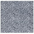 thumbnail image 2 of SAFAVIEH Faux Hide Crawford Camo Area Rug, Ivory/Black, 6' x 6' Square, 2 of 12