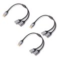 thumbnail image 4 of Extensión de cable USB Y Splitter Adaptador USB 1 a 2 Cable 1pc, 4 of 7