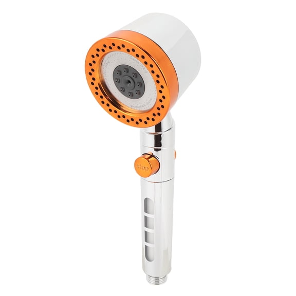 BIMZUC Handheld Filtered Showerhead – 5‑Mode Pressure Boost, Silver, Easy Install, Clean Water for Home Use