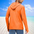 thumbnail image 2 of Men’s Long Sleeve Outdoor Fishing Shirt UPF Active Hiking Running Gym Tops, 2 of 8