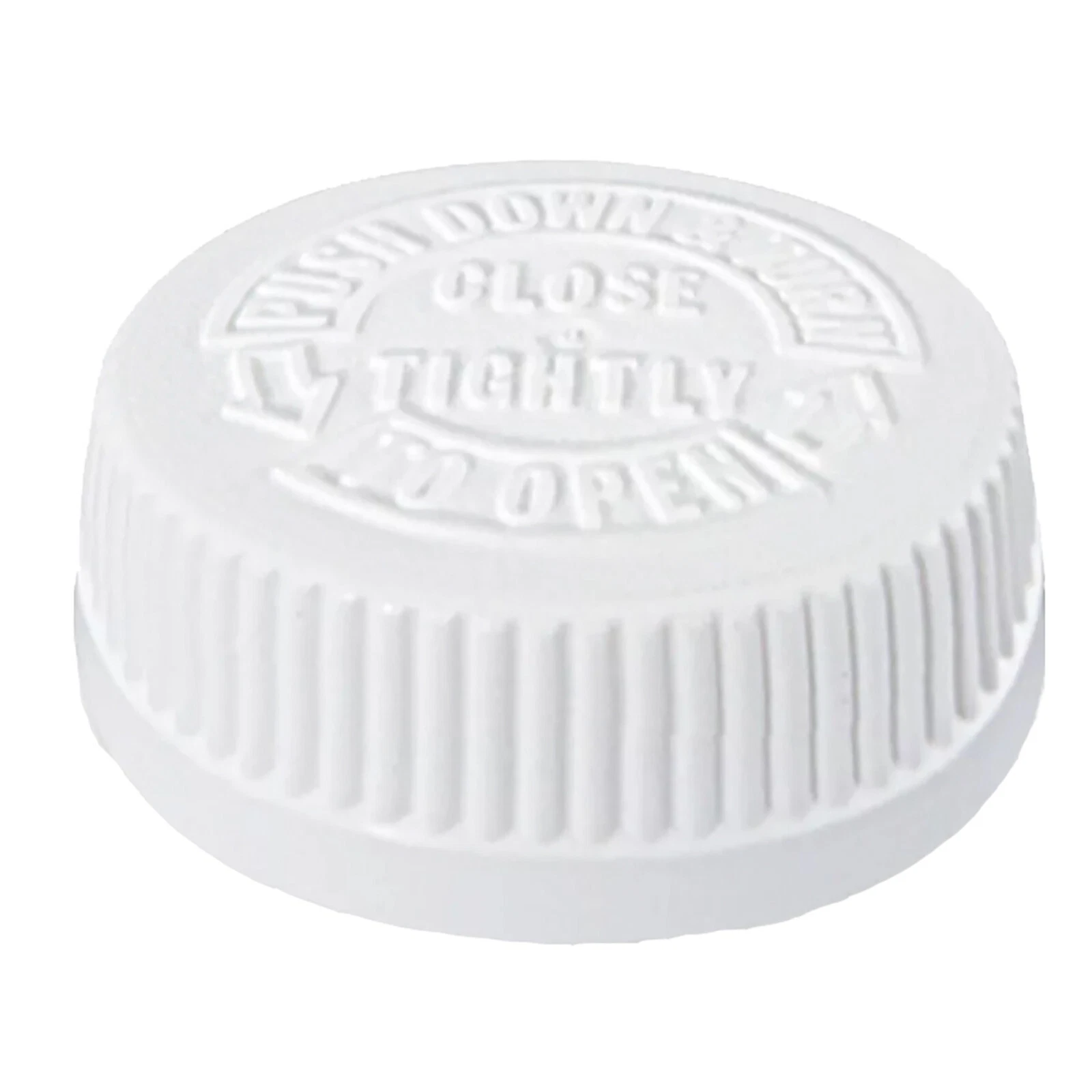 Plastic 1 Gallon Jug, F-Style, 38/400, Natural, HDPE, Jug w/ HIS Child Proof Cap (128oz) 3 Pack