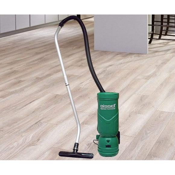 Bissell Commercial 6 Qt. Backpack Vacuum Cleaner - Comfortable Cleaning on the Go