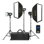 XPLOR 600 R2 HSS TTL Battery-Powered All-In-One Outdoor Flash (3-Light Kit)