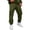 Army Green, variant on Basysin Men Jogger Cargo Pants Elastic Stretch With Pocket Casual Sweatpants Relaxed Fit Daily Workout Lounge Trousers Men