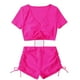 thumbnail image 4 of MKLEKYY Trajes De Baño Mujer Dos Piezas Women'S Bikini Set High Waisted Two Piece Swimsuit Swimsuit, 4 of 5