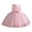 Pink, variant on Stylish Mesh Ball Gown Dress for Little Girls 2-10T – Short Lace Flower Tulle Party Dress for Wedding, Prom & Evening Dance