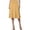 A-Yellow351, variant on XIAOCHA Women's Flared Midi Skirt Relaxed Elastic High Waisted A Line Skirt Smooth Versatile Office Skirts