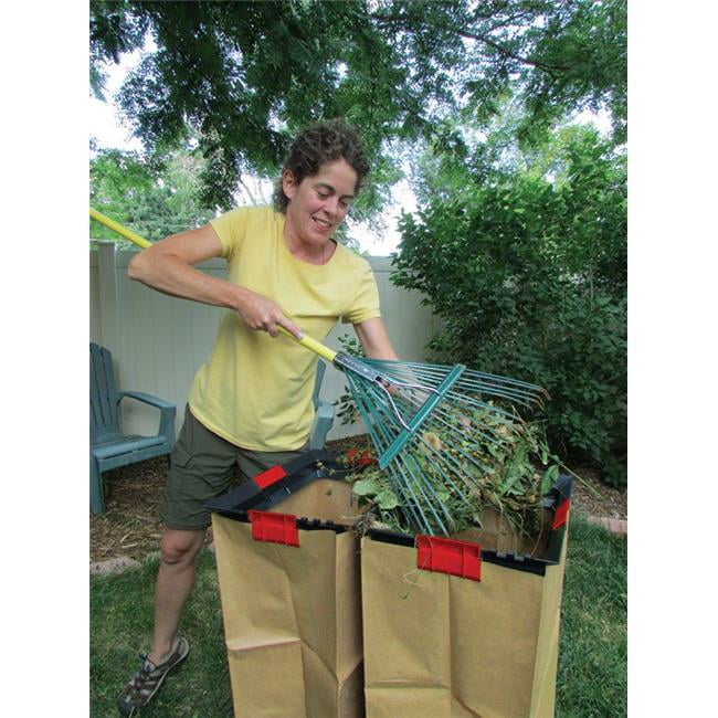 ConnectNBag 6286777 30 gal Lawn & Leaf Bag Holder - Pack of 10 ...