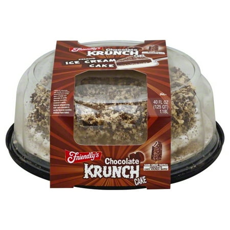 ice cream cake chocolate friendly krunch walmart oz premium