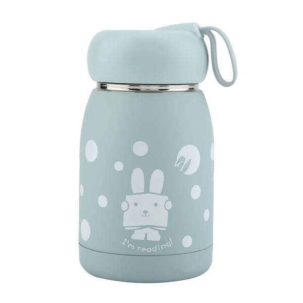 Botella termo de botella de vacío, taza de vacío de conejo lindo de acero inoxidable, botella de agua aislada al vacío construida para profesionales