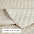 thumbnail image 5 of Mainstays All in One Lightweight Quilt Set and Sheet Set -5 Piece, Twin/Twin-XL, Beige, 5 of 16