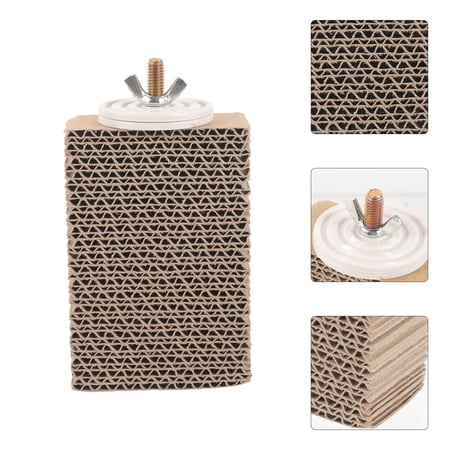 MOKKHNB Corrugated Paper Bird Platform for Parrot Climbing, Exercise, and Chewing Toy Accessory
