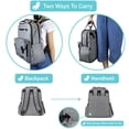 thumbnail image 5 of Diaper Bag Backpack Large Multifunctional Travel with Changing Pad Nappy Bag, 5 of 8