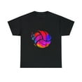 thumbnail image 2 of Colorful Volleyball Player Gift Colorsplash Gift T-Shirt, 2 of 2