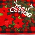 thumbnail image 3 of GUANGHONG Christmas Washable Rug Non-slip Living Room Underlay Carpet Indoor, 3 of 6