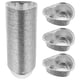 thumbnail image 3 of 100 moldes para cupcakes, para fiestas, reuniones, de aluminio, para pudín, 3 of 5
