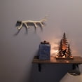 thumbnail image 3 of Zeckos Natural Painted Cast Iron Deer Antler Wall Hook Rack 4 Hooks, 3 of 7