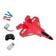 thumbnail image 5 of Avión RC de control remoto, regalo de cumpleaños, recargable, planeador de , avión RC para principiantes, adultos y niños. Rojo, 5 of 9