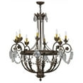 thumbnail image 6 of Meyda Tiffany 156609 Antonia 8 Light 38" Wide Crystal Candle Style Chandelier - Antique, 6 of 6