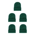 thumbnail image 2 of sweethay Gorros Gorros Lana con puños Sombrero de punto Skullcap Protección para la cabeza Cubierta para el cabello informal Accesorios Type2 NO2, 2 of 6