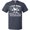Navy Blue, variant on Inktastic I was Born to be Wild and Free with Wolf and Mountains T-Shirt