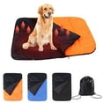thumbnail image 3 of DAMAI 5V Dog Heating Sleeping Bag with Storage Bag, Heated Waterproof Warm Packable Dog Bed Mat, Portable Warm Pet Dog Bed Sleeping Bag for Indoor Outdoor Travel Camping Hiking Backpacking, 3 of 7