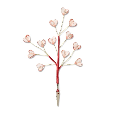 Valentine's Day Pink Heart Clip, 9 in, by Way To Celebrate