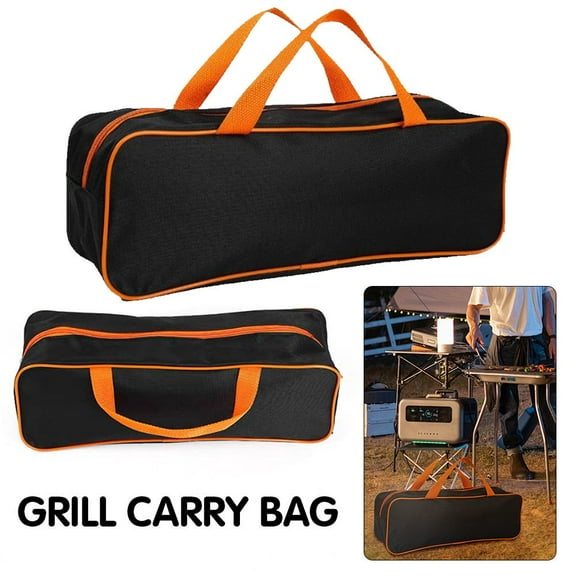 SHAPERME BBQ Tool Storage Bag, Grill Utensil Storage Bag Oxford Grilling Bags New