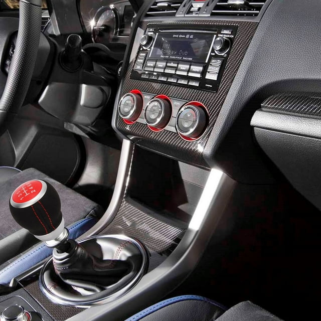 6 Speed Gear Shift Head Silver Ring Ergonomic Wear Replacement