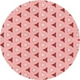 thumbnail image 1 of Ahgly Company Machine Washable Indoor Square Transitional Red Area Rugs, 3' Square, 1 of 7
