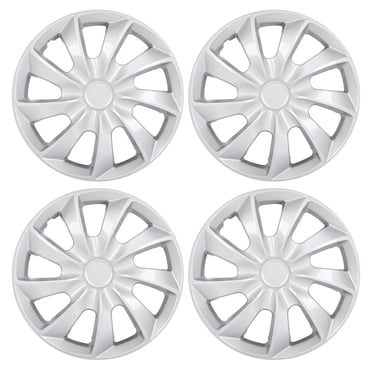 OMAC 15-Inch Gloss Black Wheel Rim Covers Hubcaps For Hyundai Elantra – Set Of 4