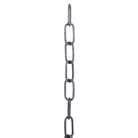 

B&P Lamp® Raw Steel 10 Gauge Straight Sided Oval Chain