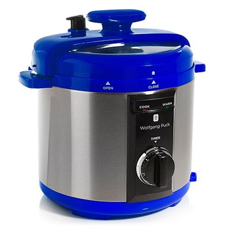Wolfgang Puck BPCRM800 Automatic 8-quart Rapid Pressure Cooker, Blue