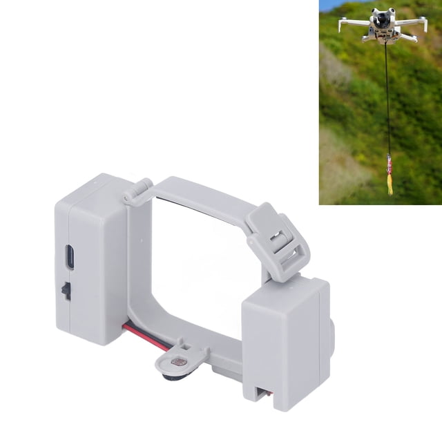 De Lanzamiento Aéreo De Drones RC, De Liberación De Carga útil De Drones ABS Peso Máximo De Carga 100 G Carga USB 150 MAh Para Bodas
